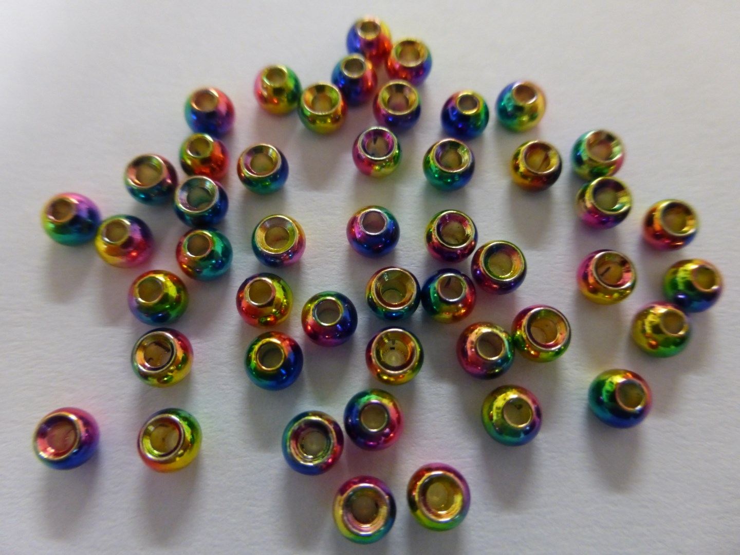Brass Bead Rainbow 3,2 mm
